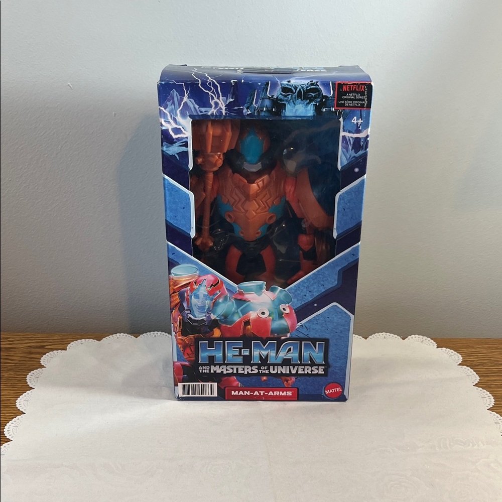 Mattel Masters of the Universe Man-At-Arms Figure - Blue and Orange